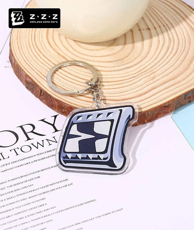 Zenless Zone Zero Monochrome Phone Charm
