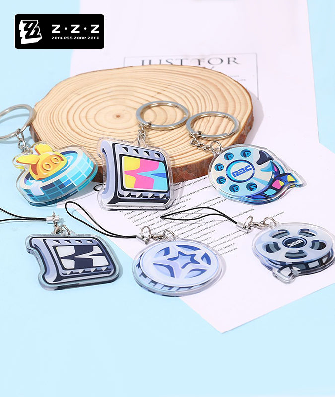 Zenless Zone Zero Polychrome Encrypted Master Tape Denny Boopon Acrylic Keychain
