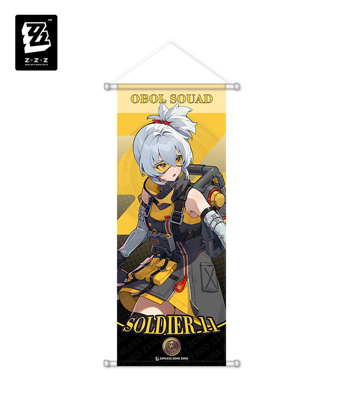 Soldier 11 Wall Scroll