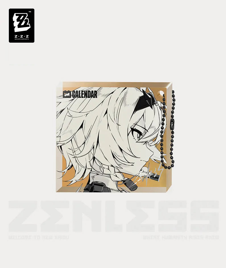Silver Soldier Anby Acrylic Charm