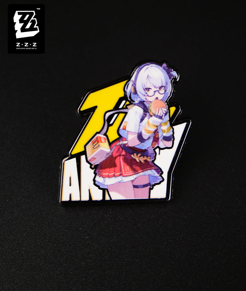 Zenless Zone Zero x McDonald Anby Metal Badges