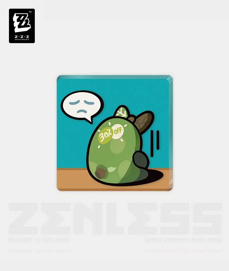 Avocaboo Sticker Fridge Magnet