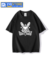 Cunning Hares AKA Gentle House Theme T-shirts —— Black