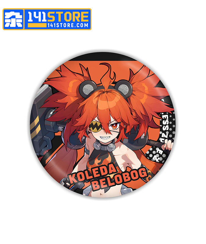 ZZZ Character Tinplate Badges —— Koleda Belobog