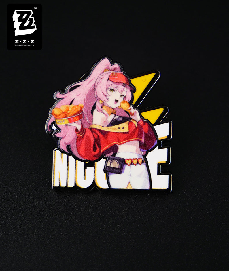 Zenless Zone Zero x McDonald Nicole Metal Badge