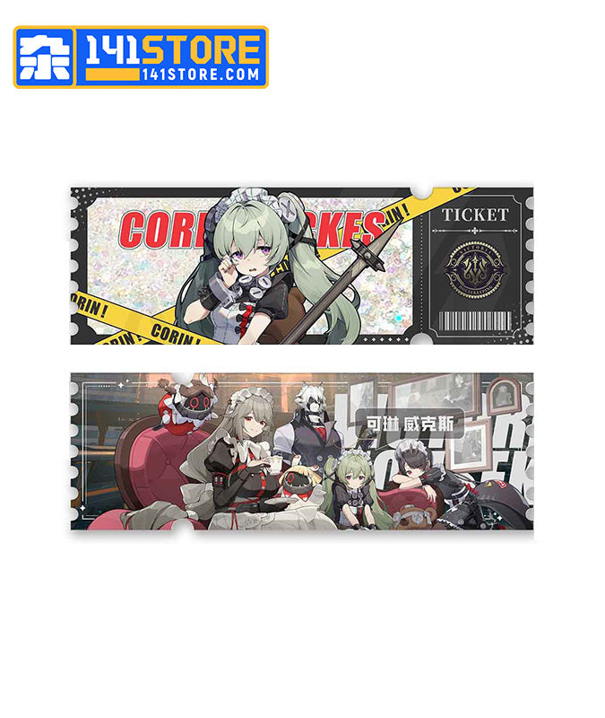 ZZZ Character Acrylic Quicksand Ticket —— Corin Wickes