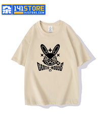 Cunning Hares AKA Gentle House Theme T-shirts —— Khaki