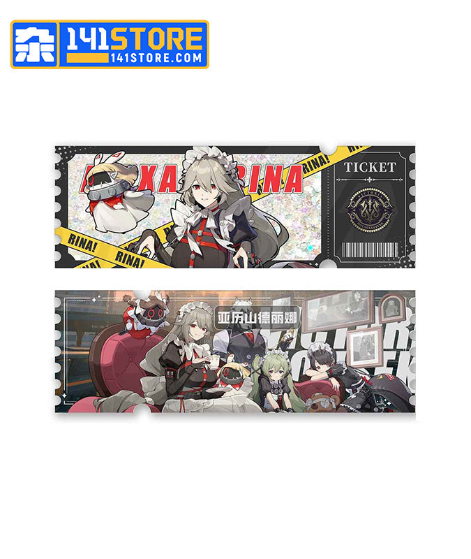ZZZ Character Acrylic Quicksand Ticket —— Alexandrina