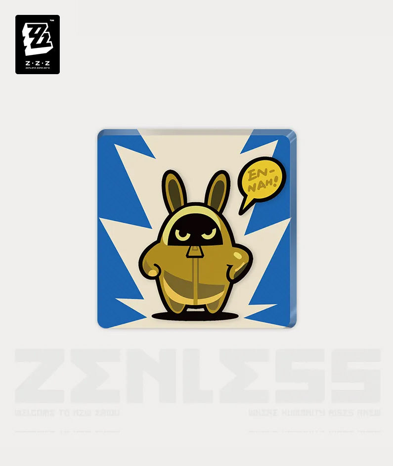 Golden Bangboo Sticker Fridge Magnet