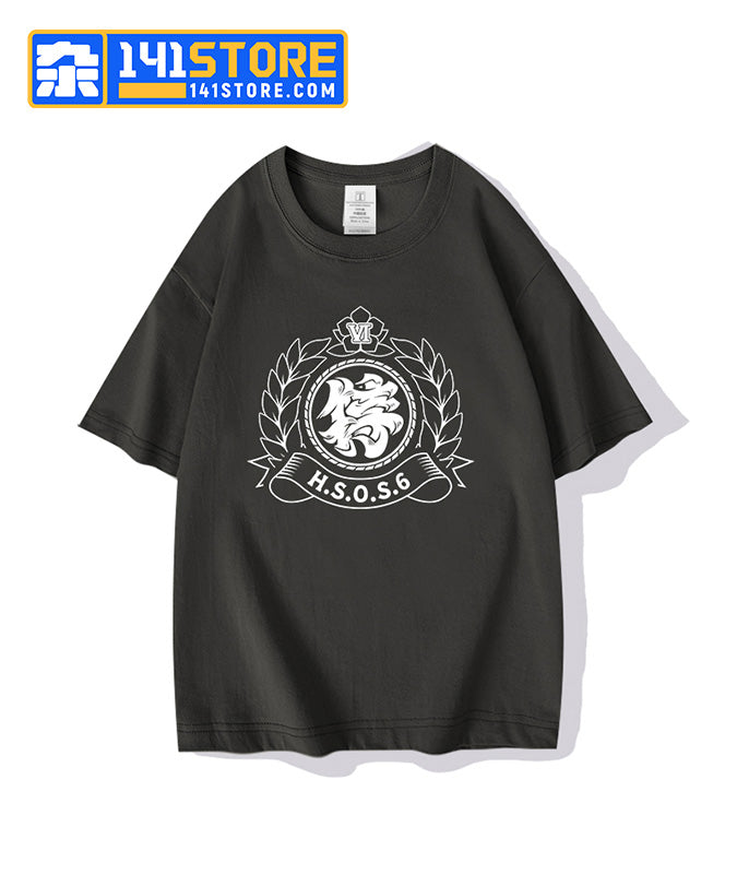 ZZZ Section 6 Theme T-shirts —— Black