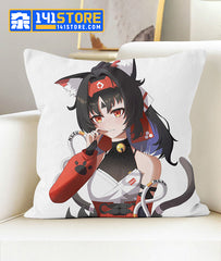 Zenless Zone Zero Nekomiya Mana Throw Pillow