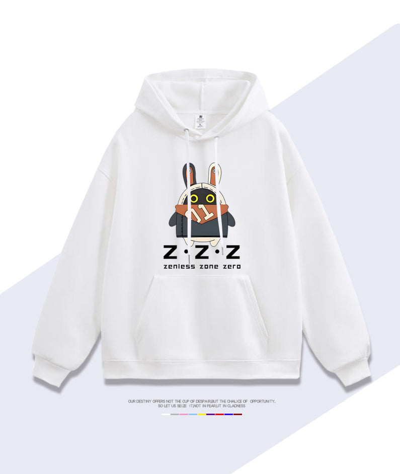 ZZZ Bangboo Hoodie - White