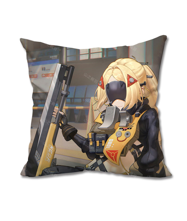 ZZZ Trigger Throw Pillow