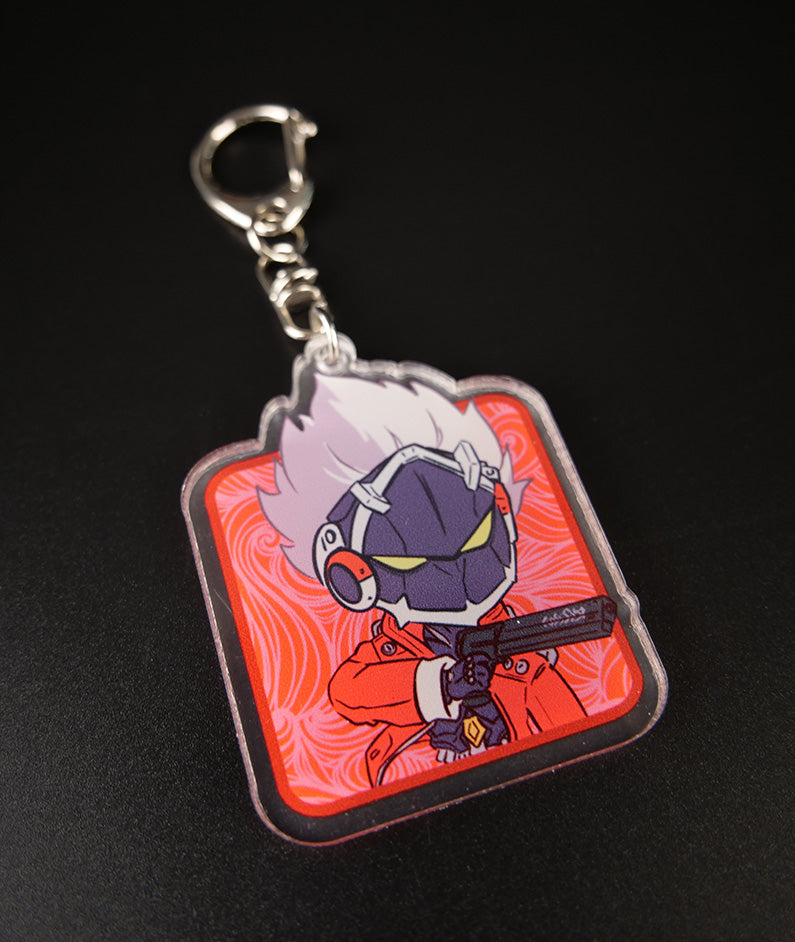 Billy Acrylic Keychain