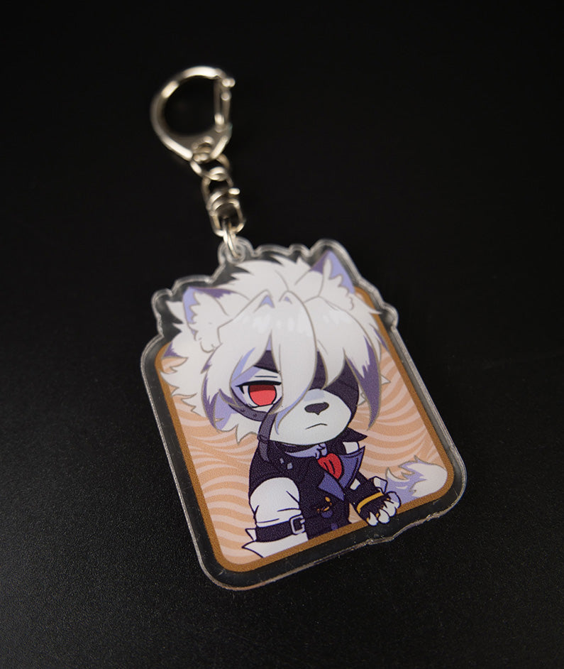 Lycaon Acrylic Keychain