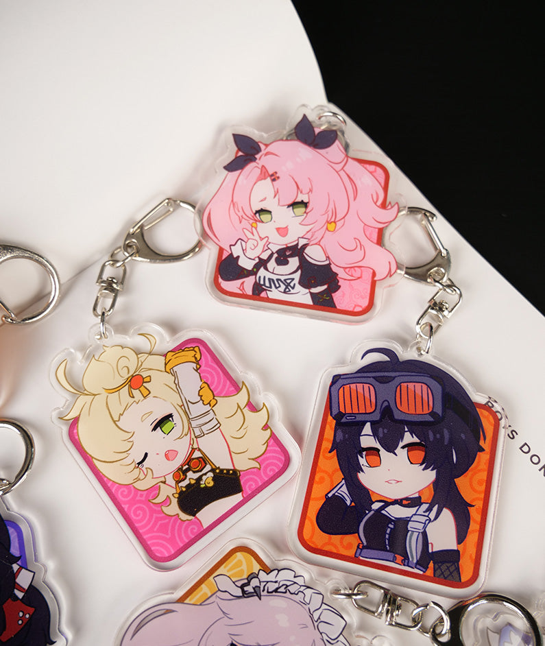 Nicole & Grace & Piper Acrylic Keychain