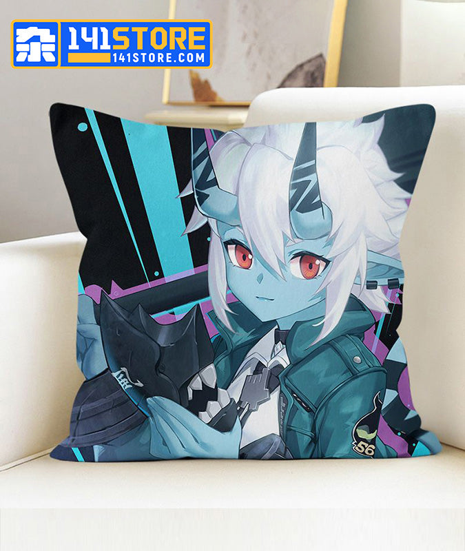 Zenless Zone Zero Soukaku Throw Pillow