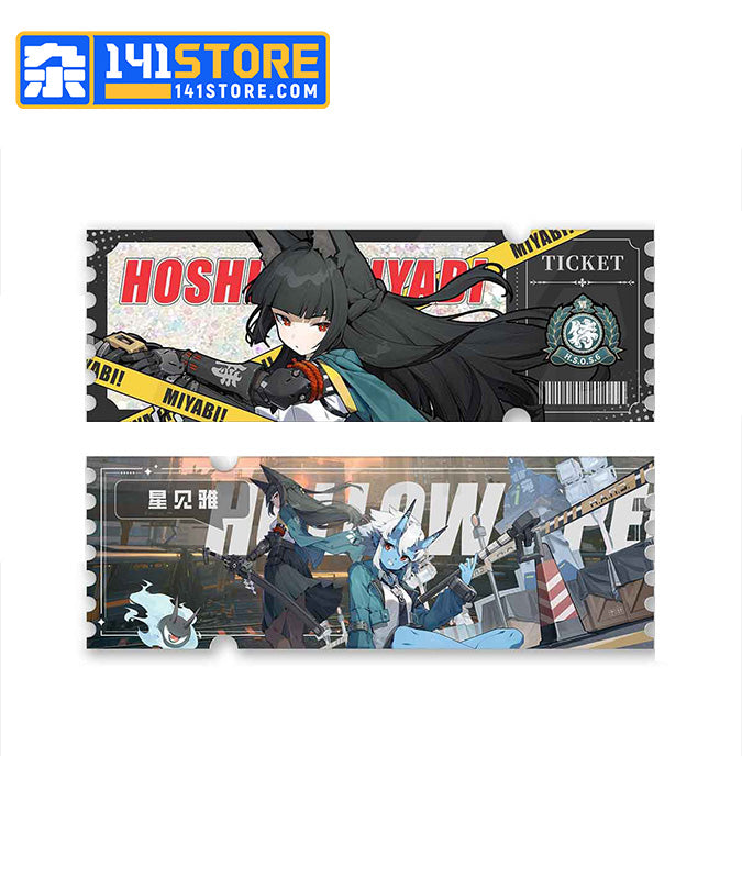ZZZ Character Acrylic Quicksand Ticket —— Hoshimi Miyabi