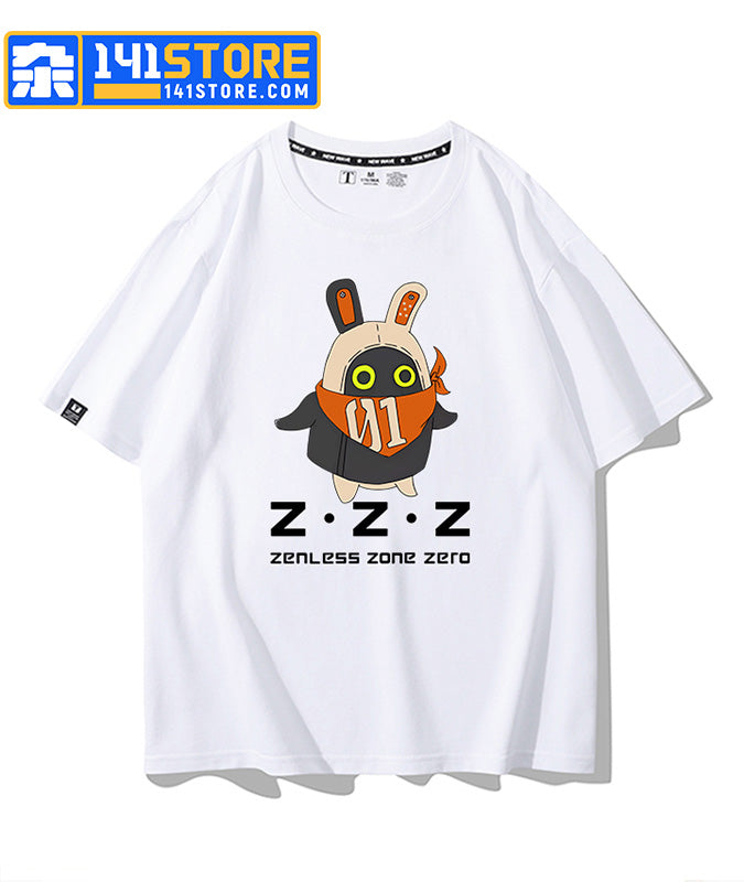 ZZZ Eous Bangboo T-shirts —— White