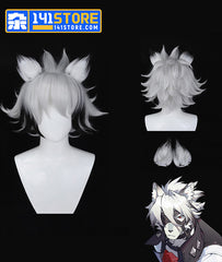 Zenless Zone Zero Von Lycaon Cosplay Wig & Ears