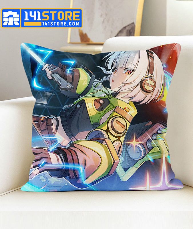 Zenless Zone Zero Anby Demara Throw Pillow