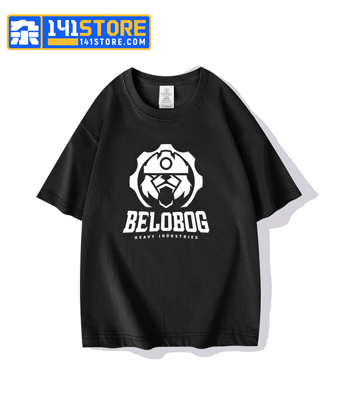 Belobog Heavy Industries Theme T-shirts —— Black