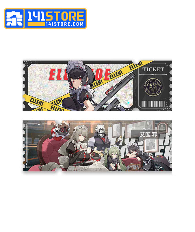 ZZZ Character Acrylic Quicksand Ticket —— Ellen Joe