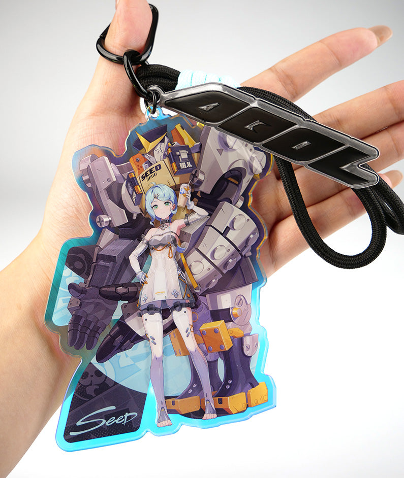 ChaPanda ZZZ Seed Acrylic Keychain