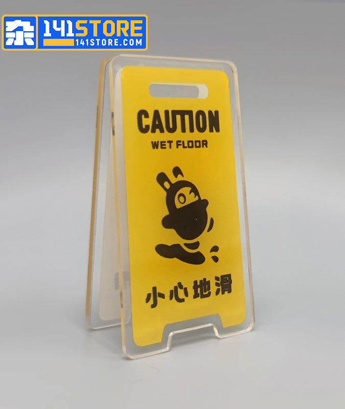 Bangboo Caution Wet Floor Signs Acrylic Stand