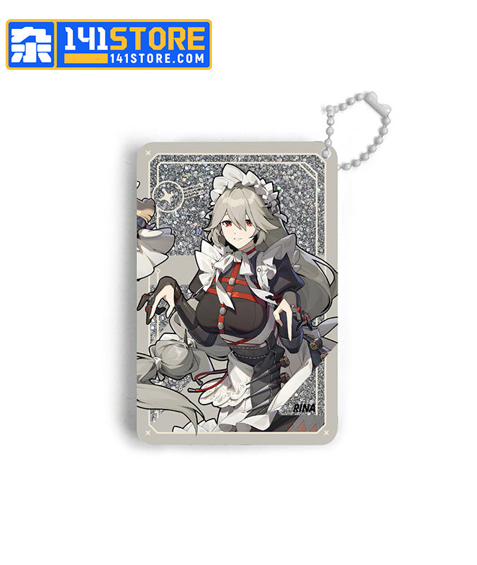ZZZ Character Charms Liquid Glitter Quicksand Ticket Card —— Alexandrina