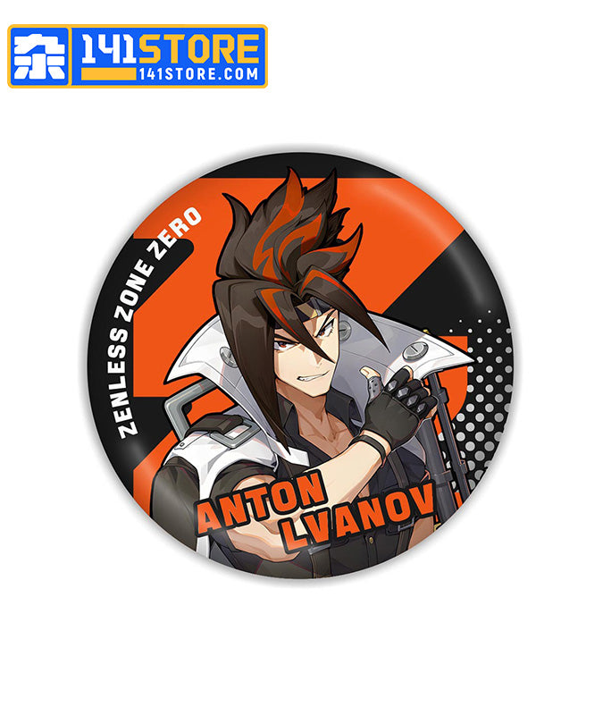 ZZZ Character Tinplate Badges —— Anton Lvanov