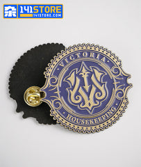 Victoria Housekeeping Metal Badge —— Purple