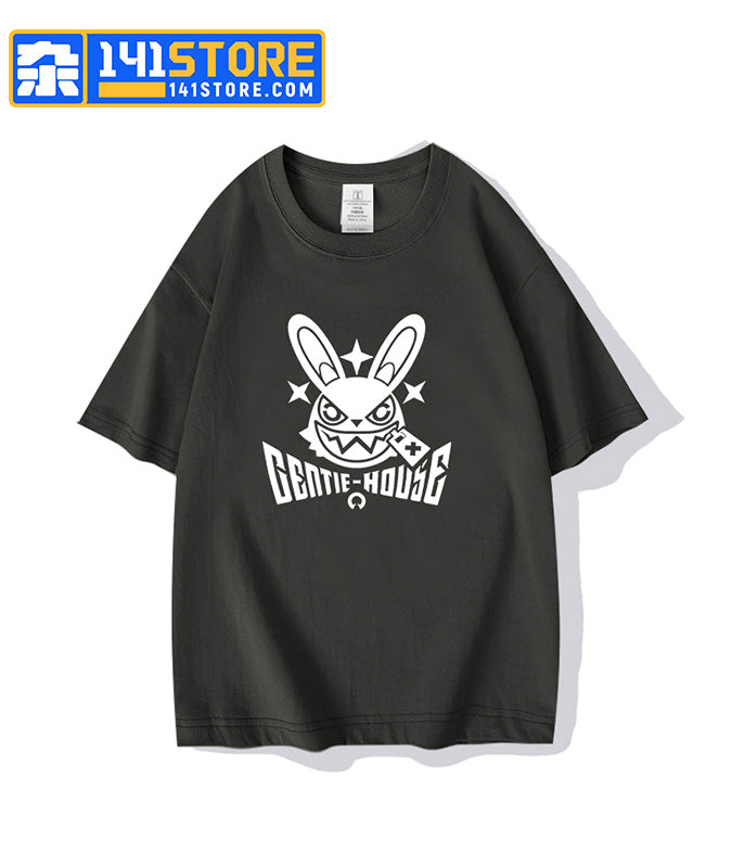 Cunning Hares AKA Gentle House Theme T-shirts —— Dark Gary