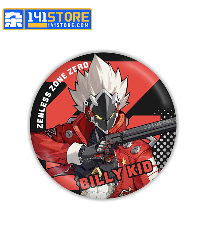 ZZZ Character Tinplate Badges —— Billy Kid