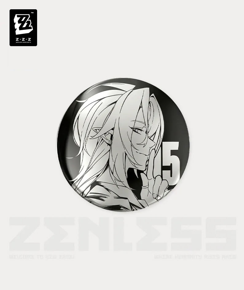 Hugo Mirror Badge