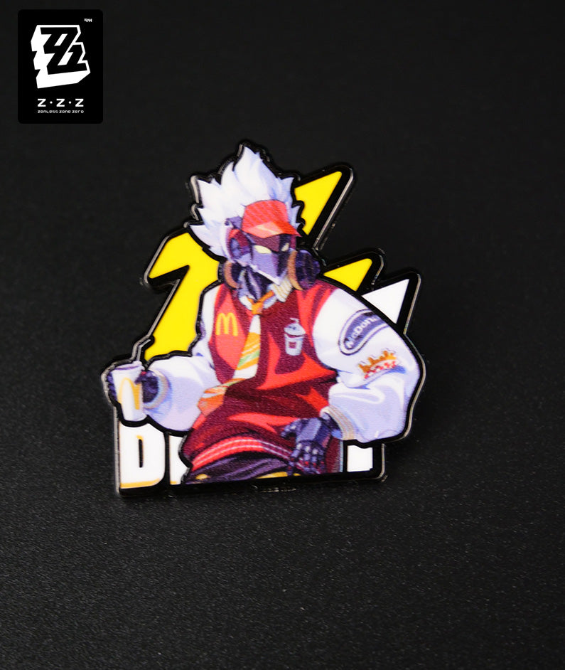 Zenless Zone Zero x McDonald Billy Metal Badge
