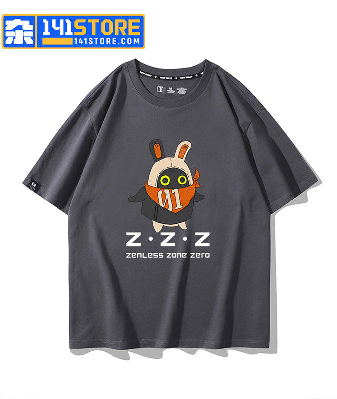 ZZZ Eous Bangboo T-shirts —— Gray
