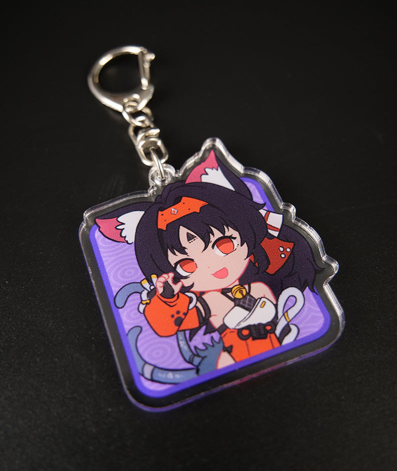 Nekomata Acrylic Keychain