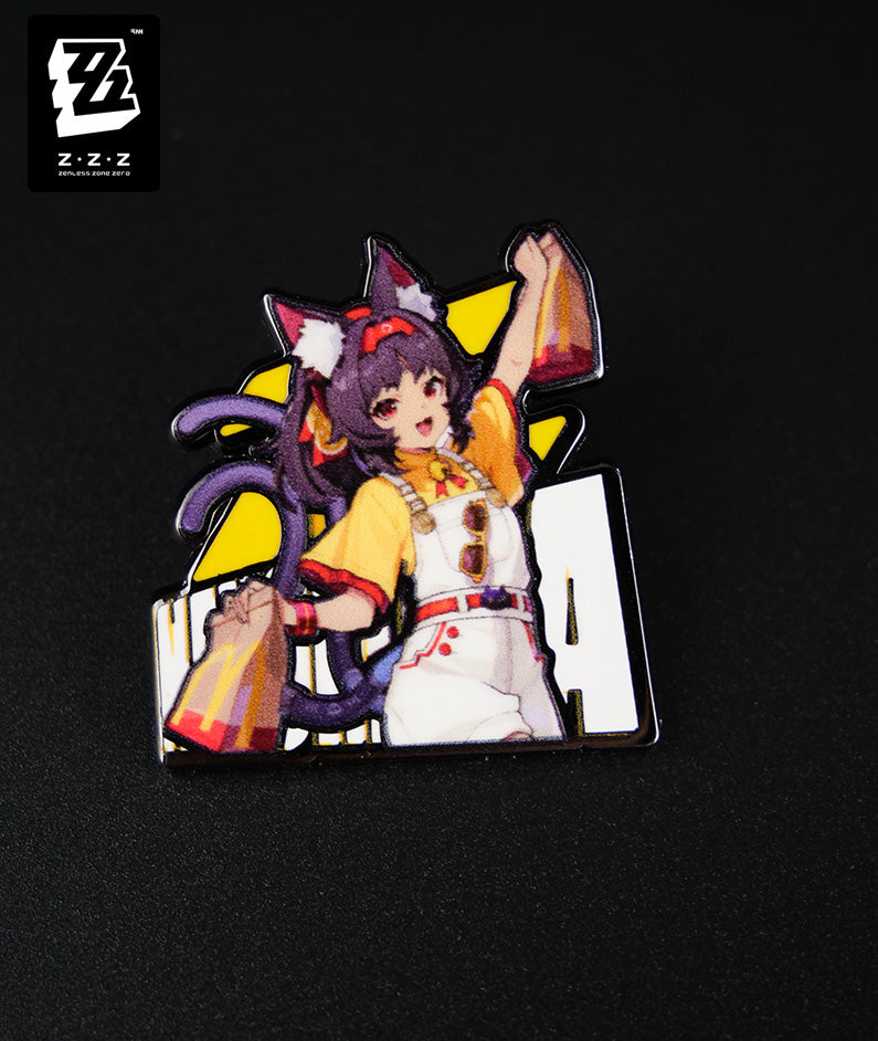 Zenless Zone Zero x McDonald Nekomata Metal Badge