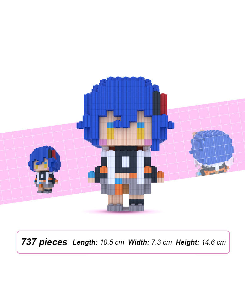 Belle Building Block Figure