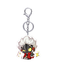 Zenless Zone Zero Billy Kid Chibi Keychain and Badge