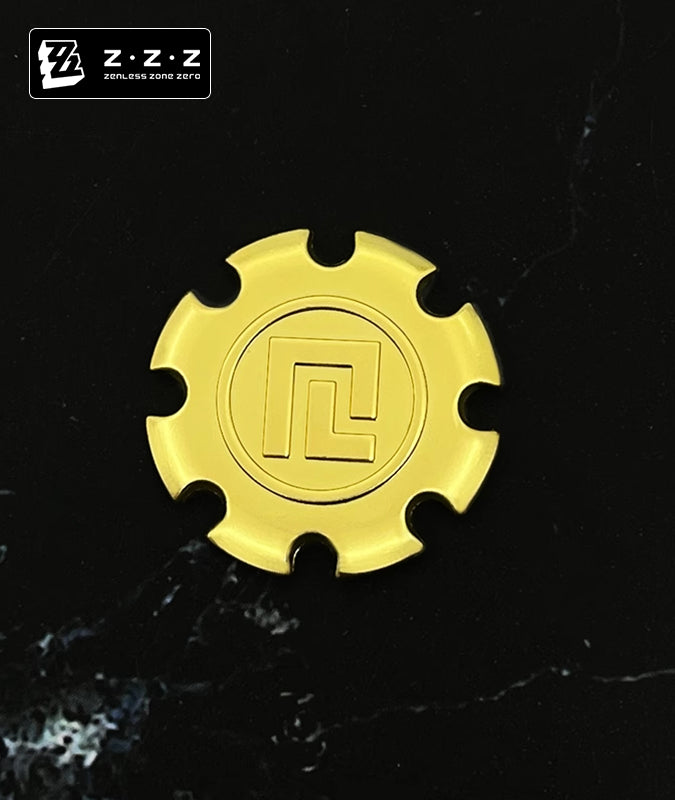 Gear Metal Coin 