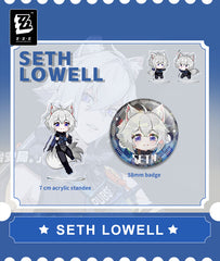 ZZZ Seth Chibi Badge