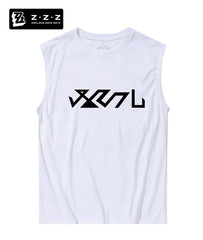 Wise Sleeveless T-shirt -White