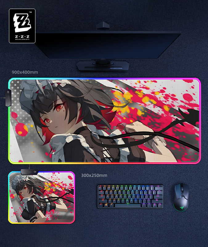 Zenless Zone Zero Ellen Joe RGB Mouse Pad