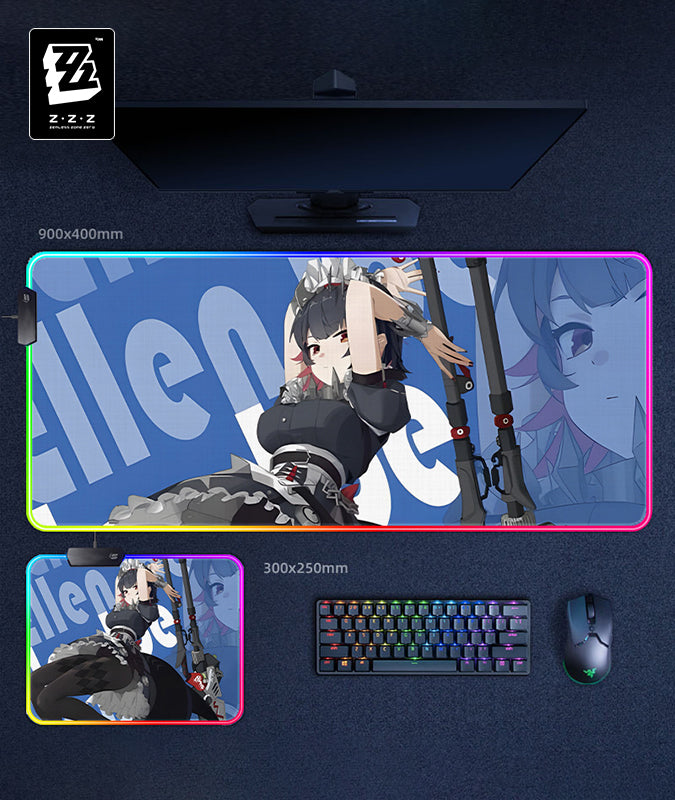 Zenless Zone Zero Ellen Joe Gaming Desk Mat