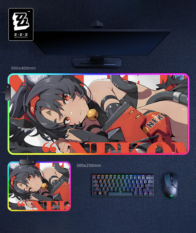 Nekomana RGB Mouse Pad