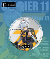 Zenless Zone Zero Character Metal Badges