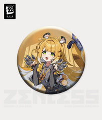 Ju Fufu Tinplate Badge