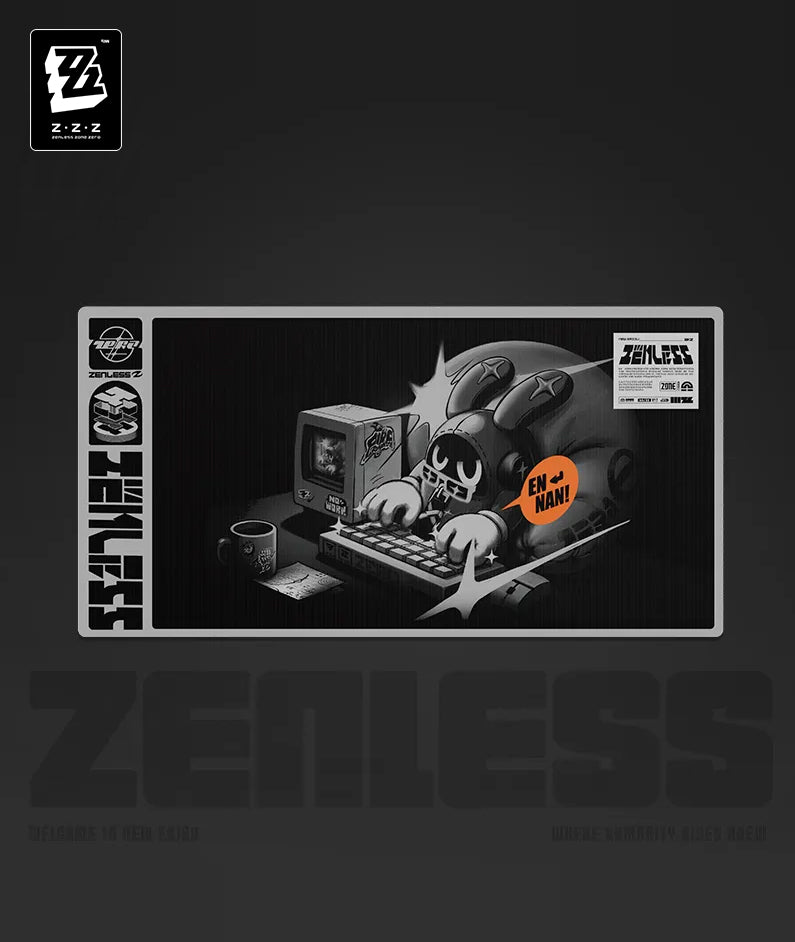 Zenless Zone Zero Tidal Noise Custom Keyboard Mouse Pad